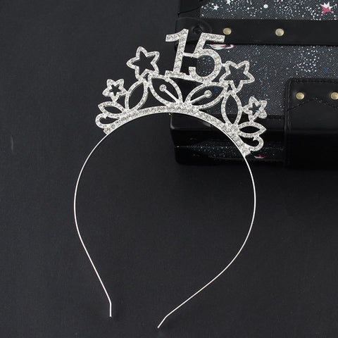 Rhinestone Hair Accessories Alloy Headband For Women Frugal Finds Galore
