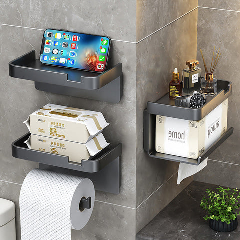 Toilet Tissue Box Wall-mounted Shelves Frugal Finds Galore