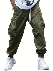Oversized Cargo Multi-pocket Men's Casual Pants Frugal Finds Galore