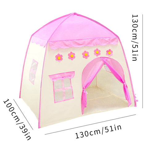 Toy Play Tent For Girls And Boys, Princess Theater, Indoor Pink Castle Frugal Finds Galore