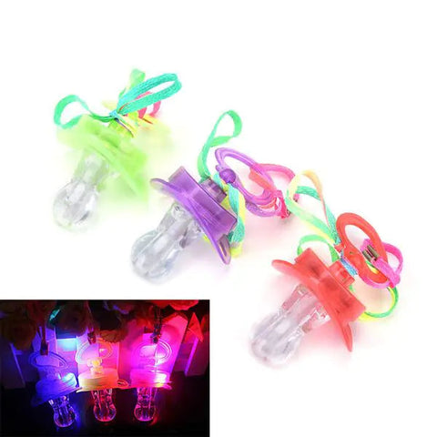 Creative LED Pacifier Whistle with 3 Lights Frugal Finds Galore