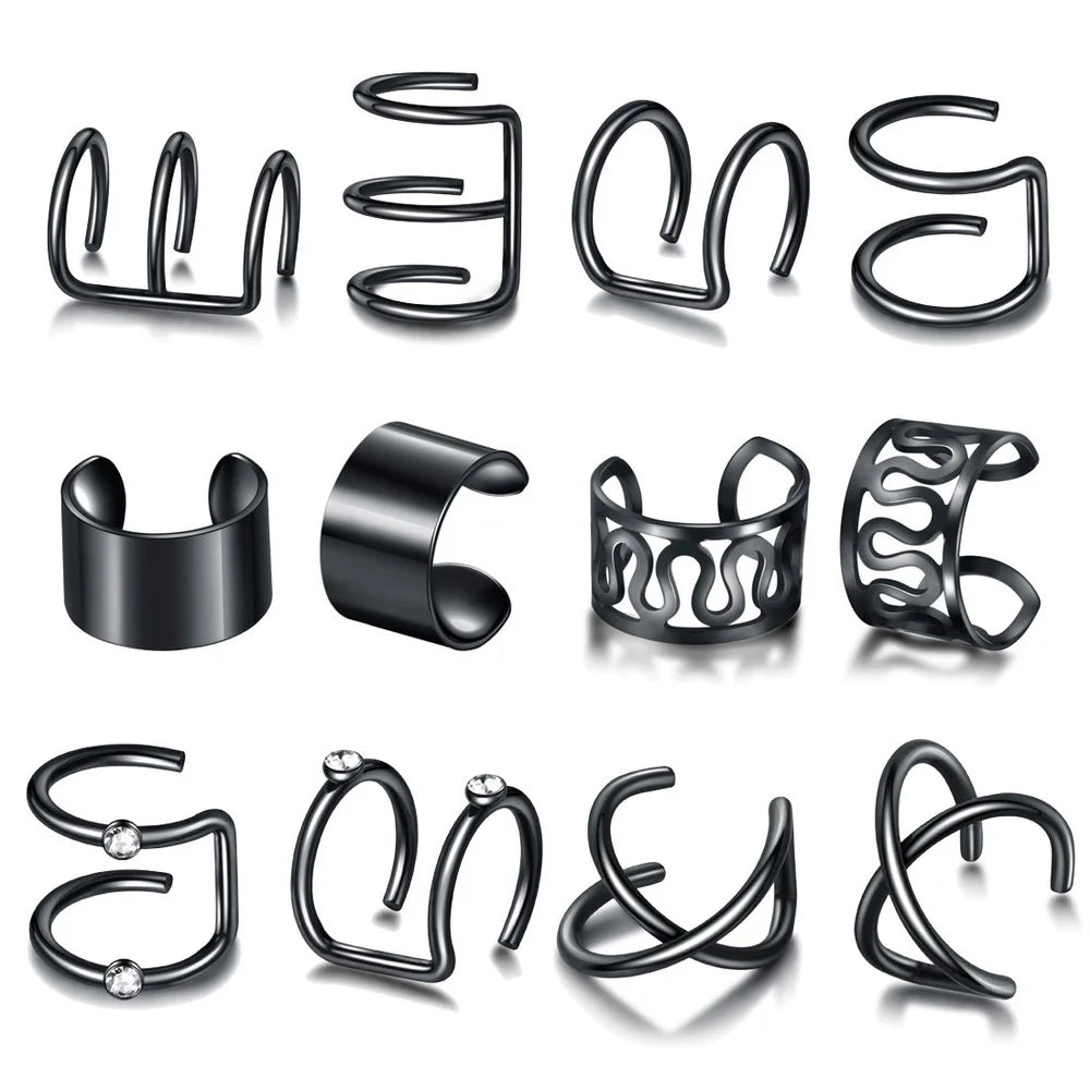 Metal Hair Rings Charms