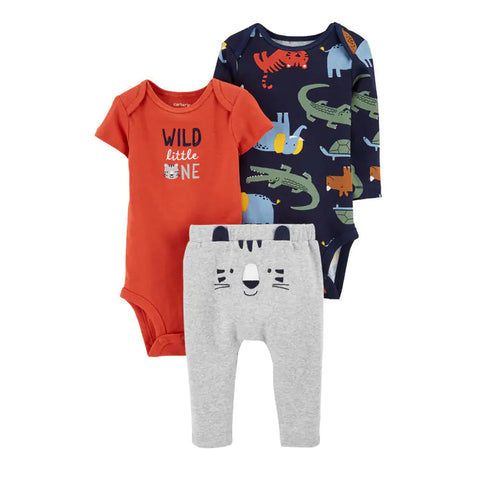 Spring Autumn Baby Clothing Set - 3 Pieces for Infants Frugal Finds Galore