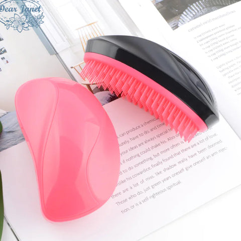 Customizable Logo Mango Plastic Anti-Static Hair Comb Frugal Finds Galore