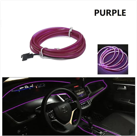 Car Ambient Lighting Strip Frugal Finds Galore