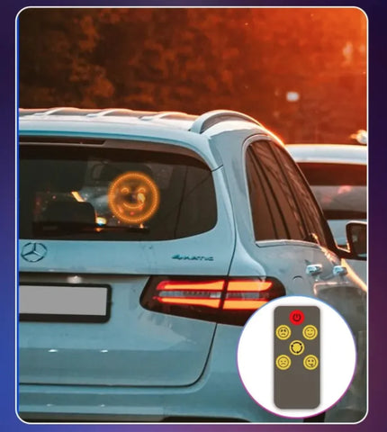 Car LED Rear Window Gesture Lamp Frugal Finds Galore