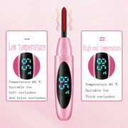 Electric Eyelash Curler with USB Charging Beauty Tool Frugal Finds Galore
