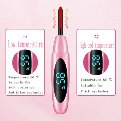Electric Eyelash Curler with USB Charging Beauty Tool Frugal Finds Galore