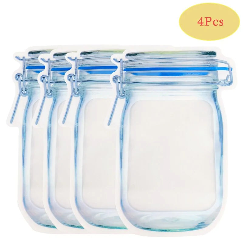 Reusable Mason Jar Bottle Bags