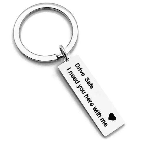 Stainless Steel Keychain Drive Safe