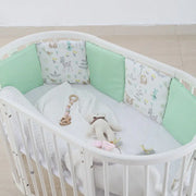Cotton Baby Crib Anti-Collision Bed Circumference Kit Frugal Finds Galore