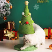 Natural Christmas Tree Cat Climbing Frame Frugal Finds Galore