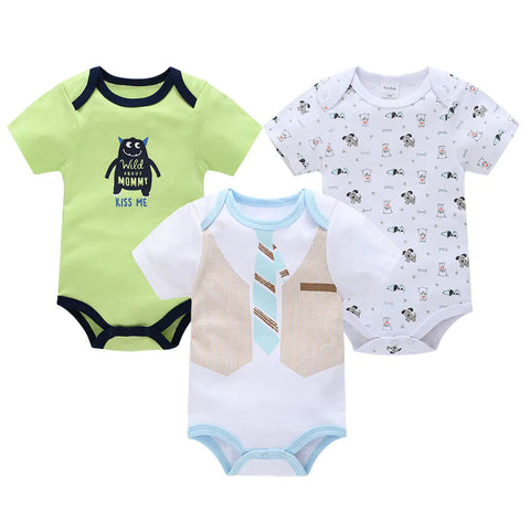 Newborn Baby Clothes 3-Piece Set with Romper Frugal Finds Galore