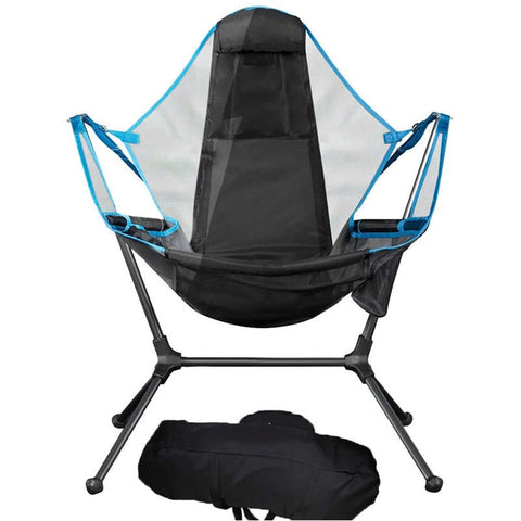 Outdoor Camping Rocking Chair Portable Folding Chairs Frugal Finds Galore