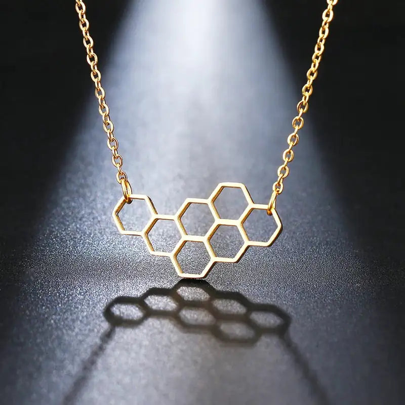 Honeycomb Necklace