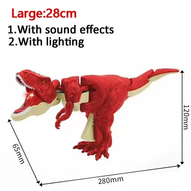 Hand Press Tyrannosaurus Rex Dinosaur Toys