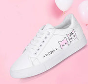 Flat Shoes, Cat Shoes, White Sneakers Frugal Finds Galore