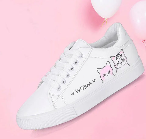 Flat Shoes, Cat Shoes, White Sneakers Frugal Finds Galore