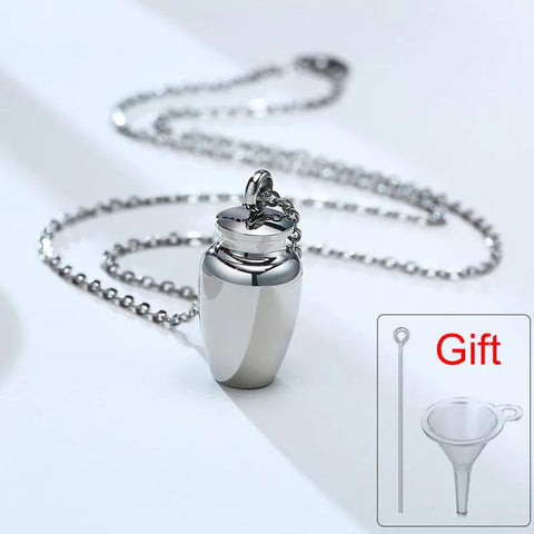 Openable Earthen Jar Columbarium Shape Pendant Frugal Finds Galore