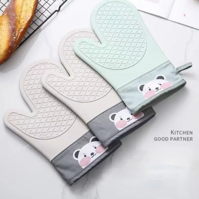 Silicone Non-slip Insulated Microwave Oven Gloves Frugal Finds Galore