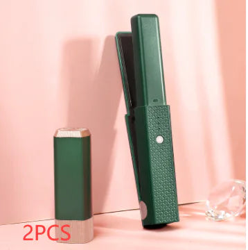 Sleek & Style All-in-One Hair Straightening Comb and Curling Wand Frugal Finds Galore