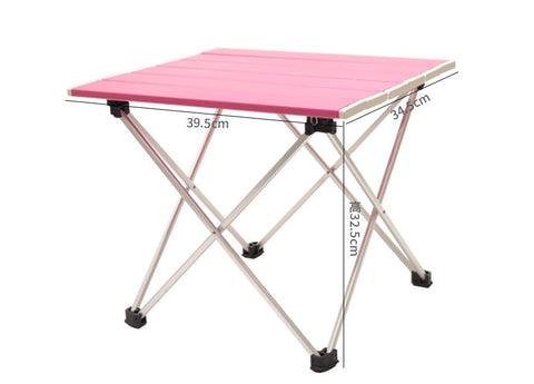 Portatile Pieghevole di Campeggio di Alluminio Tavolo Scrivania Da Tavolo Top Adatto per Esterno Picnic Barbecue Cottura Vacanza Al Mare Da Trekking Traveli Frugal Finds Galore