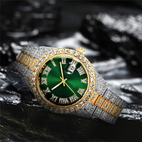 Diamond Roman Wrist Watch Frugal Finds Galore