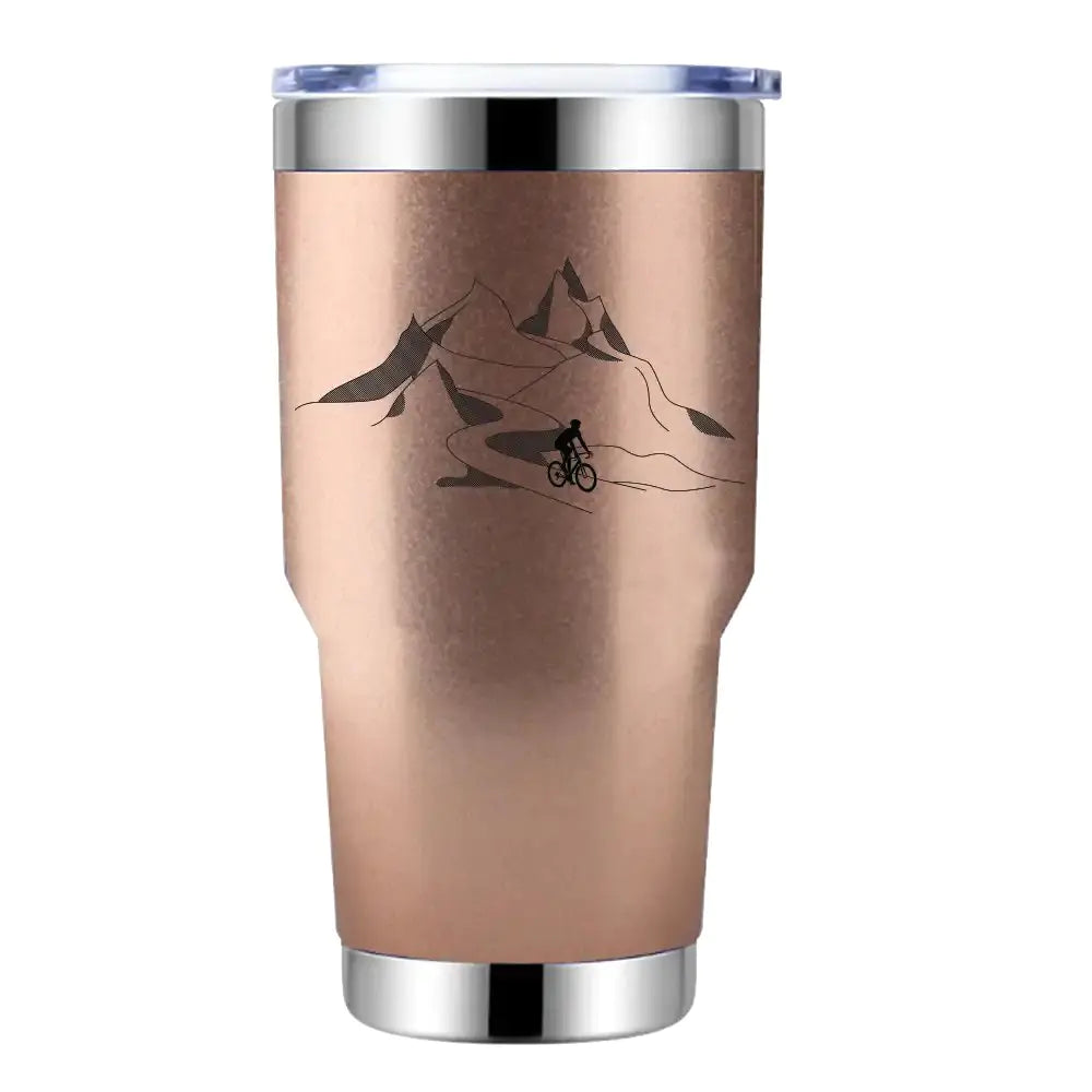 Mountain Cycling 30oz Insulated Vacuum Sealed Tumbler