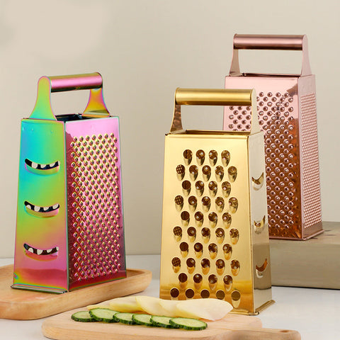 Multi-functional Vegetable Cutter Potato Slicer Kitchen Utensils Rainbow Zester Carrot Cutter Vegetable Fruit Cheese Grater Frugal Finds Galore