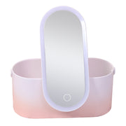 Portable Travel Makeup Organizer With Mirror Frugal Finds Galore