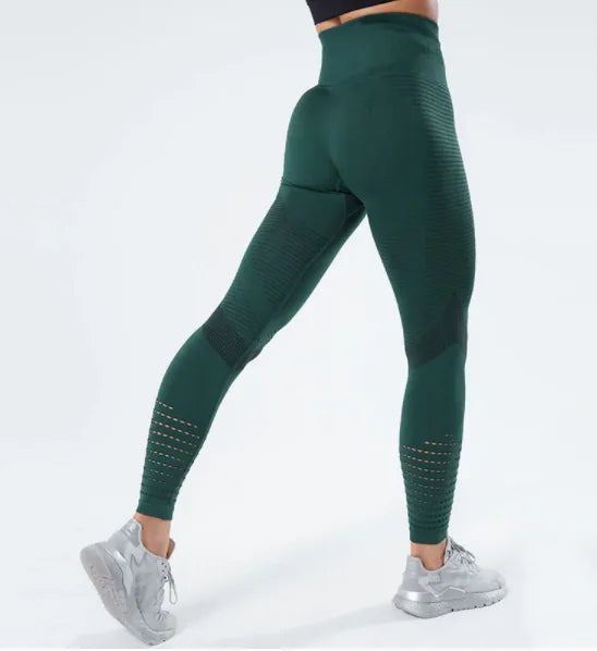 Leggings push up de cintura alta sin costuras CHRLEISURE