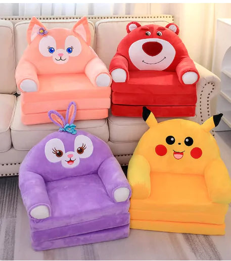 Soft Stuffed Animals Fold Out Chair