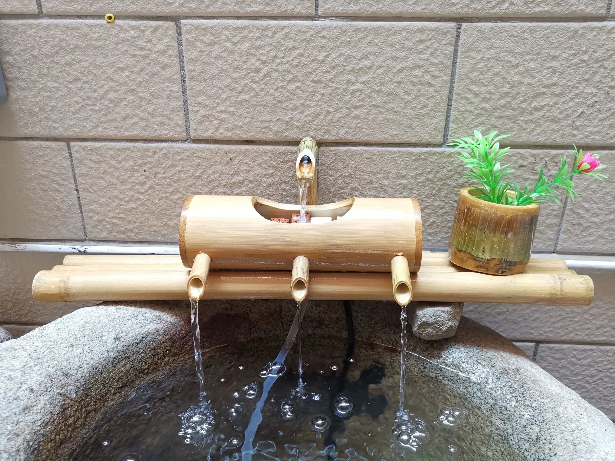 Bamboo Aquarium Water Recycling Tube