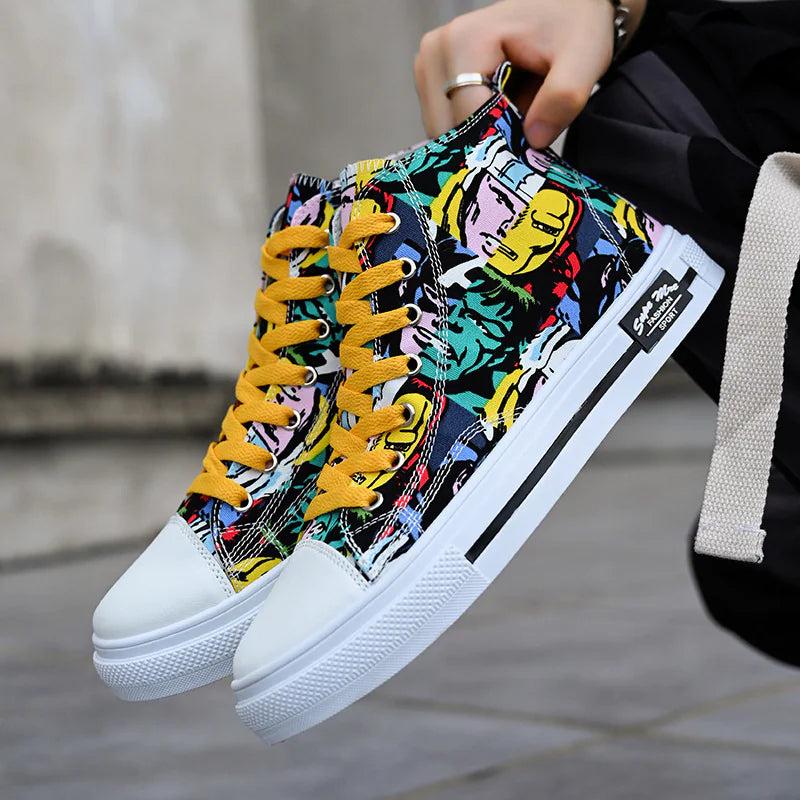 Trendy Canvas Sneakers