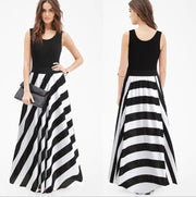 Striped Long Dress, Maxi Skirt Frugal Finds Galore