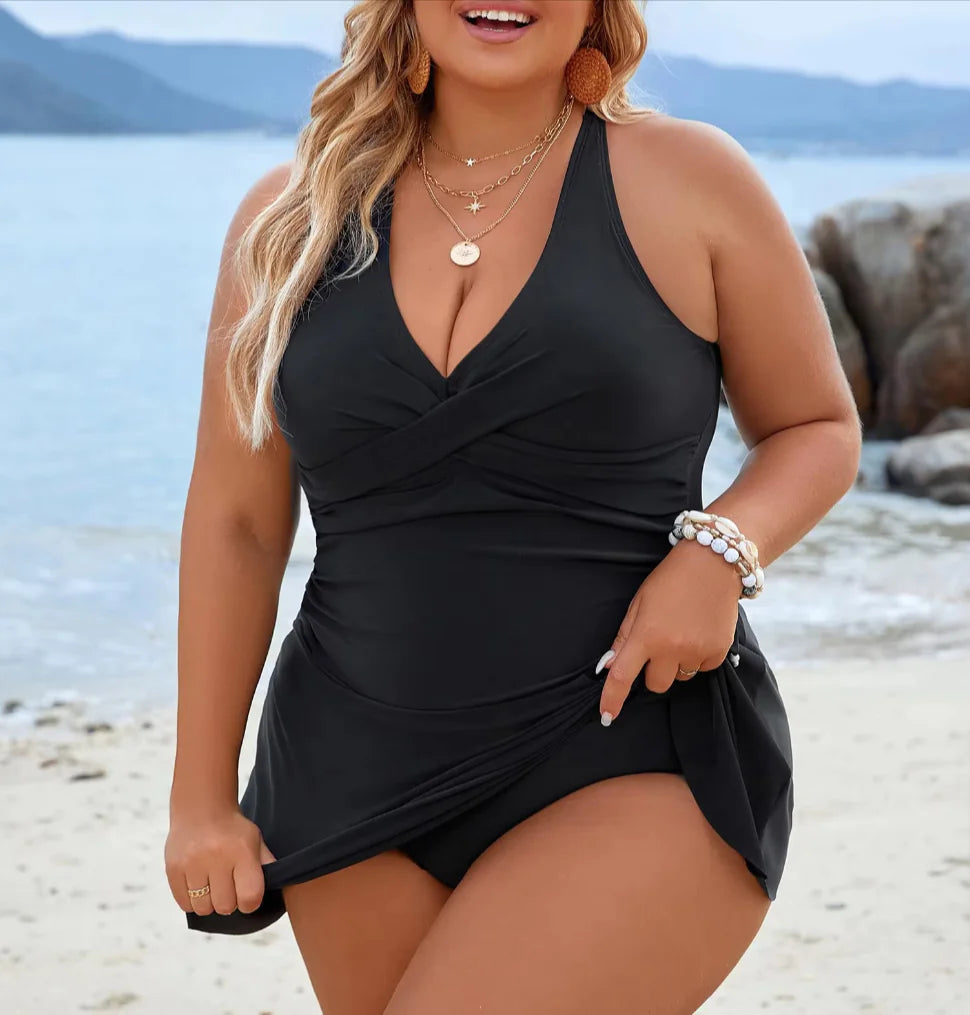 Women's Push-Up Slimming Swimsuit Dress