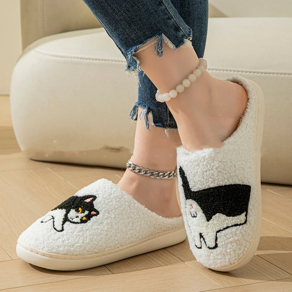 Plush Cotton Slippers