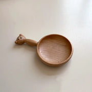 Handmade Wooden Chopping Board with Small Spoon and Fork Frugal Finds Galore