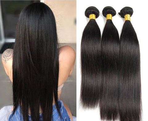 Black Synthetic Hair Weave - Straight Style Frugal Finds Galore