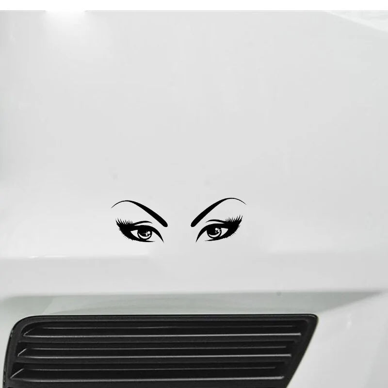 Women Eyes Car Sticker Decoration