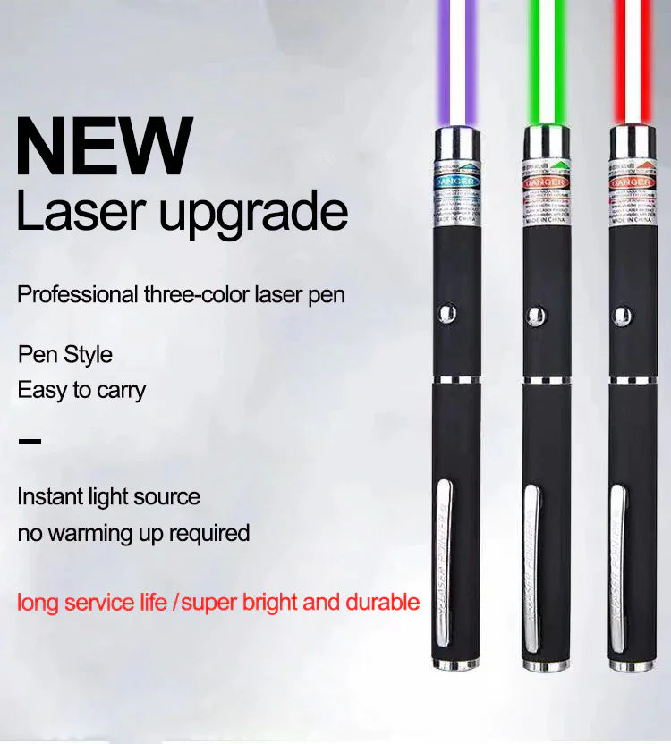 3 Packs 900Mile Laser Pointer Pen