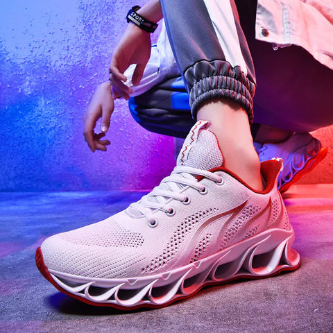 Hollow-out Flyknit Sneakers - Athletic Footwear Frugal Finds Galore