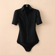 Women's Business Commute Professional One-piece Cotton Shirt Frugal Finds Galore