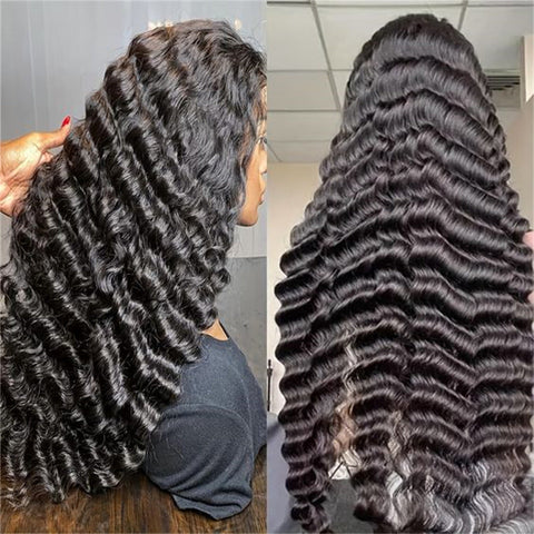 Wavy Human Hair Wig Frugal Finds Galore