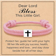 Milan Rope Braided Cross Bracelet Frugal Finds Galore
