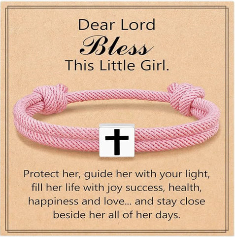 Milan Rope Braided Cross Bracelet Frugal Finds Galore