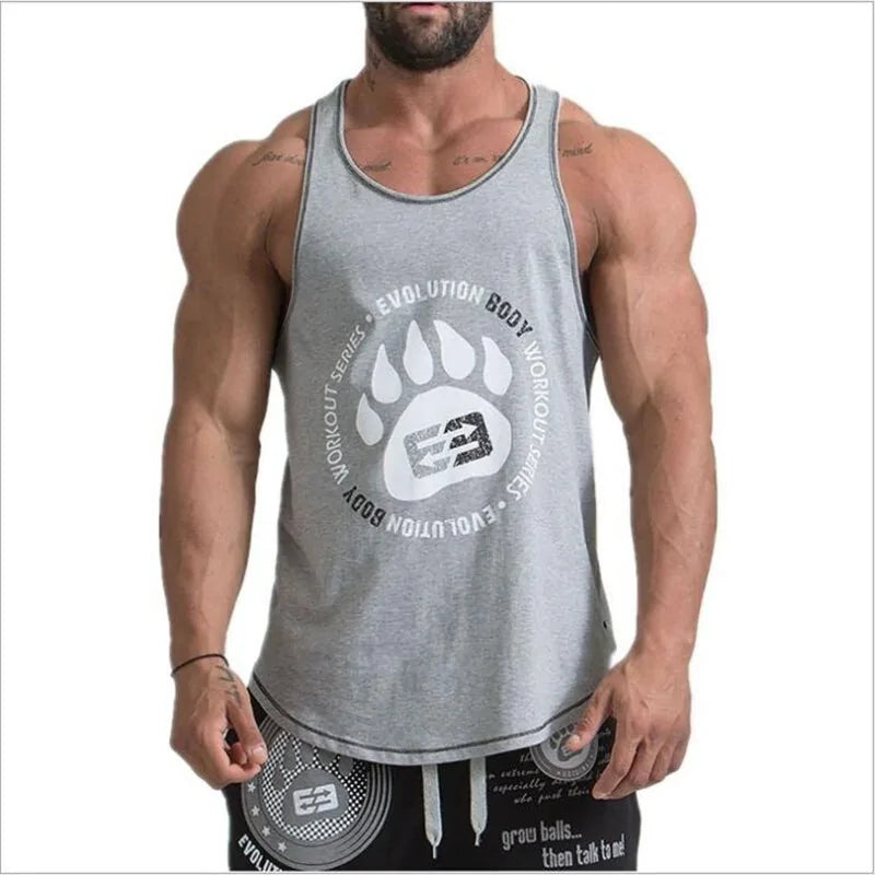 Men's Bodybuilding Stringer Tank Tops