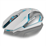 Mouse Wireless Rechargeable Notebook Desktop Home Office Universal Game Mute Luminous Frugal Finds Galore