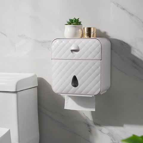 Wall-mounted tissue box Frugal Finds Galore