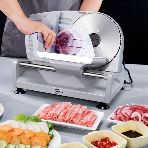 Mutton Roll Slicing Cut Machine Household Electric Slicer Frugal Finds Galore